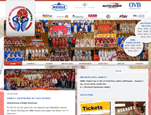 Tablet Screenshot of basketball-wasserburg.de